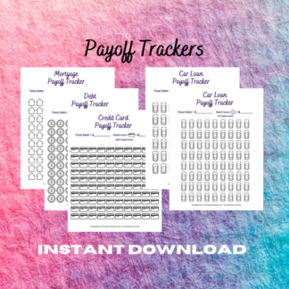 Payoff Tracker Printable